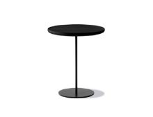 Billede af Fredericia Furniture 6755 Pal Sidebord 44x45 cm - Sort Lak/Sort Stål