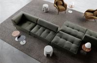 Billede af Fredericia Furniture 6755 Pal Sidebord 44x45 cm - Sort Lak/Sort Stål