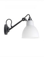 Billede af DCW Editions Lampe Gras N104 Væglampe L: 17 cm - Sort/Polycarbonat