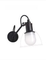 Billede af DCW Editions Lampe Gras N104 Bathroom Væglampe L: 17 cm - Sort/Sort