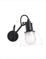Billede af DCW Editions Lampe Gras N104 Bathroom Væglampe L: 17 cm - Sort/Polycarbonat