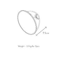 Billede af Handvärk Diffuser Set til Studio Floor Lamp 