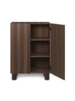 Billede af Ferm Living Post Storage Cabinet H: 134 cm - Smoked Oak 