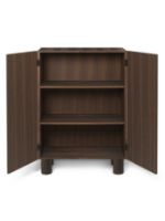 Billede af Ferm Living Post Storage Cabinet H: 134 cm - Smoked Oak 