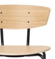 Billede af Ferm Living Herman Counter Chair H: 87 cm - White Oiled Oak