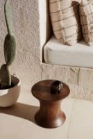 Billede af Ferm Living Spin Stool H: 30 cm - Brown 