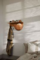 Billede af Ferm Living Braided Wall Pockets Sets of 2 B: 45 cm - Natural 