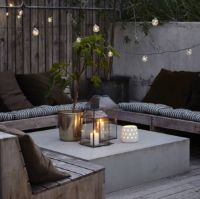 Billede af House Doctor Loungestol Woodie SH: 31/36 cm - Natur 