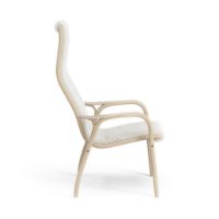 Billede af Swedese Lamini Børnestol SH: 32 cm - Lakeret Bøg/Fåreskind Hvid