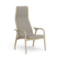 Billede af Swedese Lamini Børnestol SH: 32 cm - Lakeret Eg/Main Line Flax 02