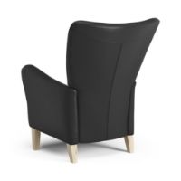 Billede af Swedese Stepp Lænestol SH: 45 cm - Lakeret Ask/Baltique 99011