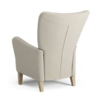 Billede af Swedese Stepp Lænestol SH: 45 cm - Lakeret Eg/Lido 161