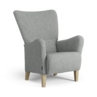 Billede af Swedese Stepp Lænestol SH: 45 cm - Lakeret Eg/Dikson 12