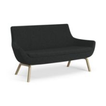 Billede af Swedese Happy Sofa B: 150 cm - Egbejdset Ask/Hallingdal 65 0180