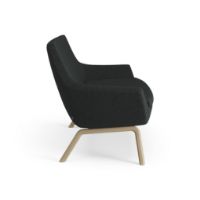 Billede af Swedese Happy Sofa B: 150 cm - Egbejdset Ask/Hallingdal 65 0180