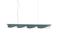Billede af FLOS Almendra S4 Linear Loftlampe L: 166,5 cm - Bay Blue Metallized