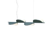 Billede af FLOS Almendra S4 Linear Loftlampe L: 166,5 cm - Bay Blue Metallized