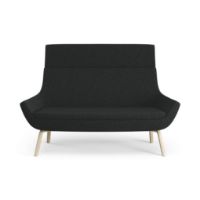 Billede af Swedese Happy Sofa B: 150 cm - Lakeret Ask/Hallingdal 65 0180