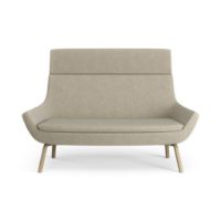 Billede af Swedese Happy Sofa B: 150 cm - Egbejdset Ask/Hallingdal 65 0220