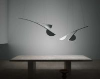 Billede af FLOS Almendra S2 Y Short Organic Loftlampe L: 132,6 cm - Off-White