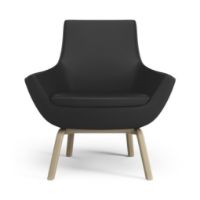 Billede af Swedese Happy Lænestol SH: 42 cm - Egbejdset Ask/Soft 99999