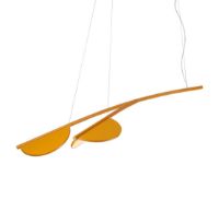 Billede af FLOS Almendra S2 Y Short Organic Loftlampe L: 132,6 cm - Ocher