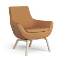 Billede af Swedese Happy Lænestol SH: 42 cm - Lakeret Ask/Soft 54035