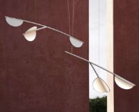 Billede af FLOS Almendra S3 Y Short Organic Loftlampe L: 161,1 cm - Nude