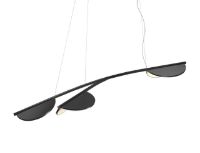 Billede af FLOS Almendra S3 Y Short Organic Loftlampe L: 161,1 cm - Anthracite