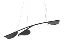 Billede af FLOS Almendra S3 Y Short Organic Loftlampe L: 161,1 cm - Anthracite