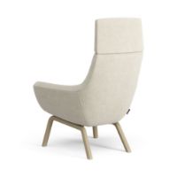 Billede af Swedese Happy Lænestol H: 101 cm - Egbejdset Ask/Hallingdal 65 0200