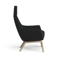 Billede af Swedese Happy Lænestol H: 101 cm - Egbejdset Ask/Hallingdal 65 0180