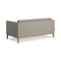 Billede af Swedese Madison 2 pers. Sofa med Knapper B: 155 cm - Olieret Eg/Main Line Flax 02