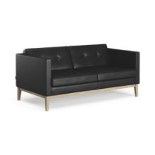 Billede af Swedese Madison 2 pers. Sofa med Knapper B: 155 cm - Lakeret Eg/Soft 99999