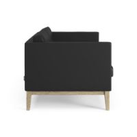 Billede af Swedese Madison 2 pers. Sofa med Knapper B: 155 cm - Lakeret Eg/Soft 99999