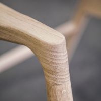 Billede af Farstrup Nobel 8900 Lænestol SH: 47 cm - Eg/Light Grey 