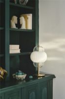 Billede af Design By Us Shahin Table Lamp H: 43 cm - Opal/Brass