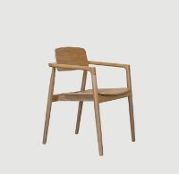 Billede af Farstrup Nobel 8905-W Spisebordsstol SH: 46 cm - Eg 