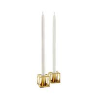 Billede af Audo Copenhagen Kubus Micro 3,5x3,5 cm 2 stk - Guld 