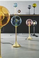 Billede af Design By Us Ballroom Table Lamp H: 58 cm - Blue Sky/Gold