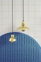 Billede af Design By Us Arbitrary Bulb Ø80 Crown E27 3,5W LED Dimmable H: 11,8 cm - Gold