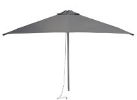 Billede af Cane-line Outdoor Habour Parasol Ø: 300 cm - Anthracite M. Parasolfod M. Hjul - Matt Grey Granite 
