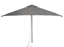 Billede af Cane-line Outdoor Habour Parasol Ø: 300 cm - Anthracite M. Parasolfod M. Hjul - Matt Grey Granite 