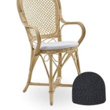 Billede af Sika-Design Hynde til Fleur Spisebordsstol 43x43 cm - A636 Youtoo Dark Grey 