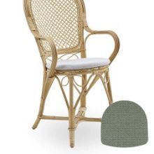 Billede af Sika-Design Hynde til Fleur Spisebordsstol 43x43 cm - A655 Wolota Green 