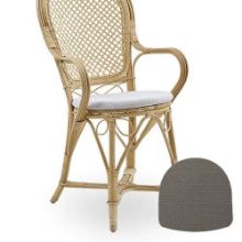 Billede af Sika-Design Hynde til Fleur Spisebordsstol 43x43 cm - B456 Tempotest Taupe 