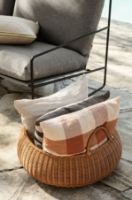 Billede af Ferm Living Braided Basket Low Ø: 60 cm - Natural 