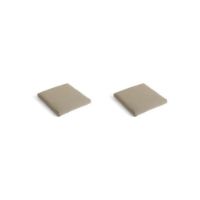 Billede af HAY Balcony Chair & Armchair Cushion 38,5x40,5 cm Sæt af 2 stk - Beige Yeast