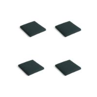 Billede af HAY Balcony Chair & Armchair Cushion 38,5x40,5 cm Sæt af 4 stk - Palm Green