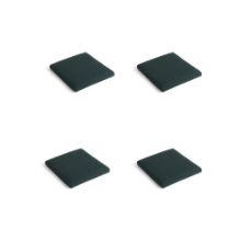 Billede af HAY Balcony Chair & Armchair Cushion 38,5x40,5 cm Sæt af 4 stk - Palm Green